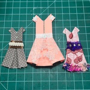 Handmade Origami Dresses